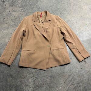 SPANX Women's Ponte Asymmetric Tailored Blazer Size 2X Career Classic Business